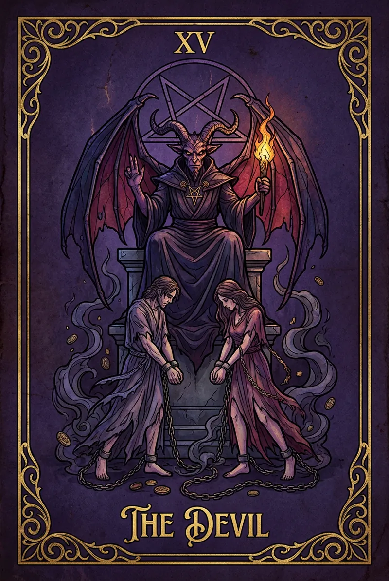 悪魔（The Devil）の意味 | タロットカード解説